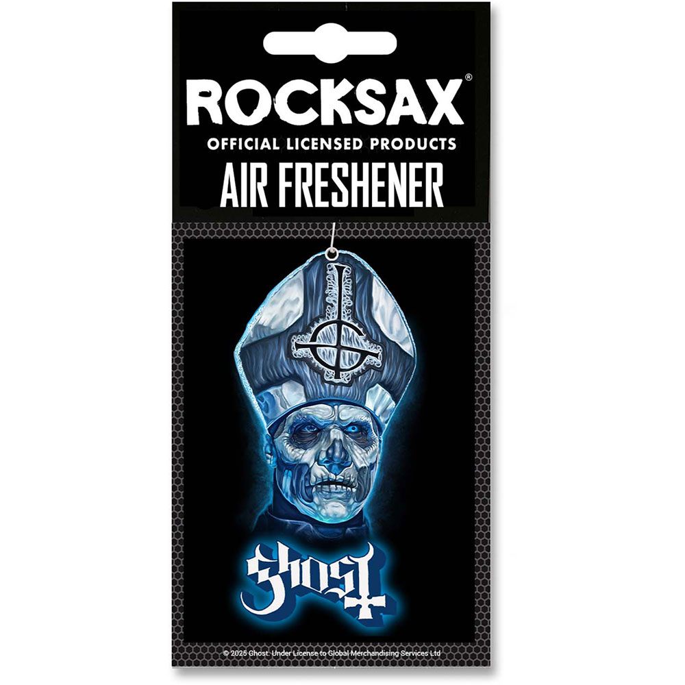 Rocksax Ghost - Papa Blue Air freshener - Black